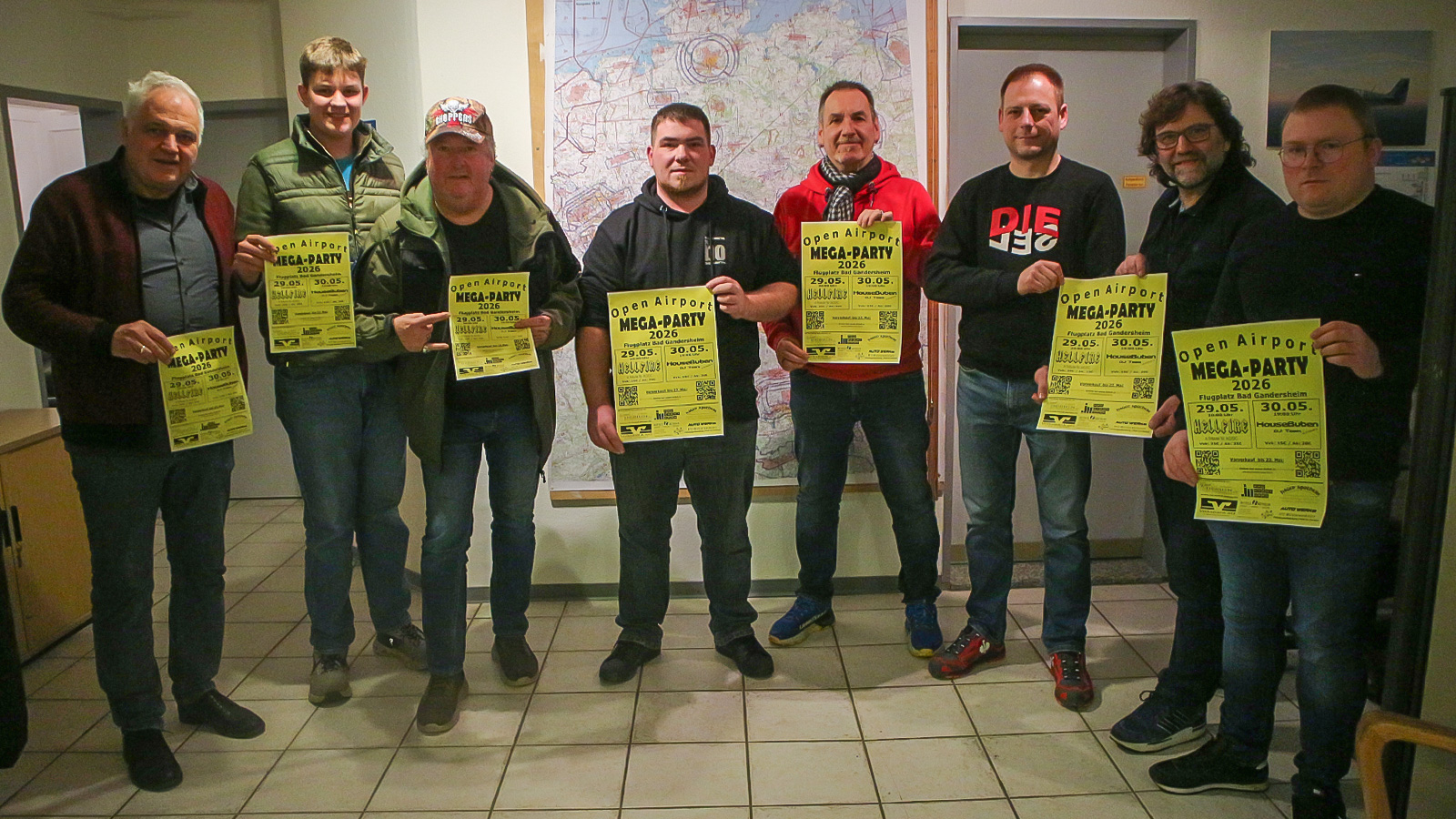 „Open Airport Mega Party 2026“ : Flugplatz Bad Gandersheim wird wieder zur Festivalbühne