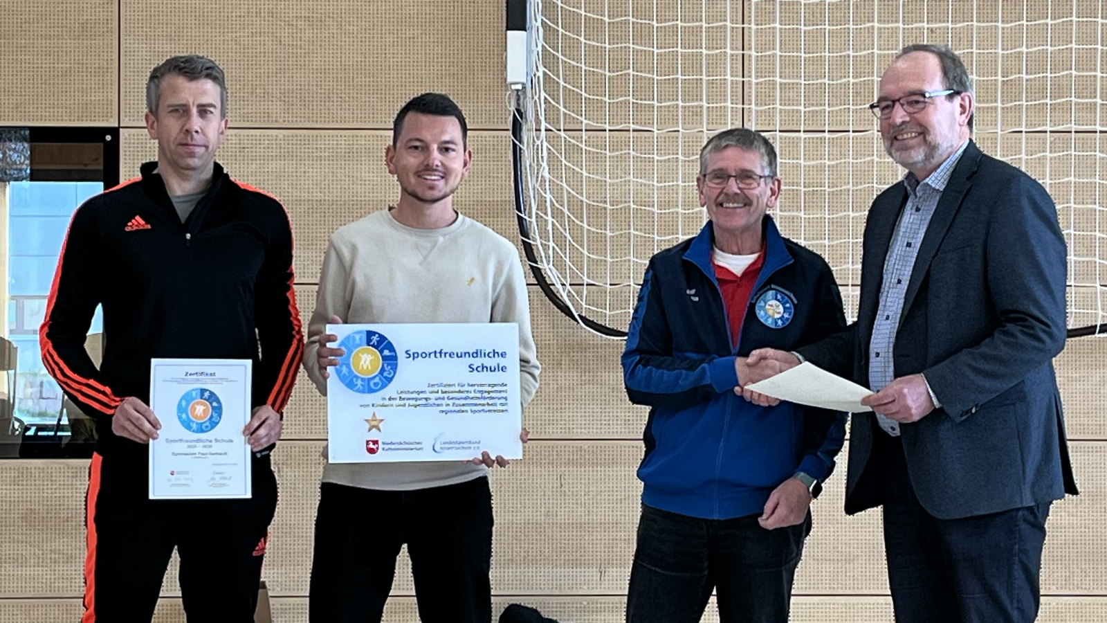 Paul-Gerhardt-Schule erhält Zertifikat „Sportfreundliche Schule“ für ihr umfassendes Bewegungskonzept