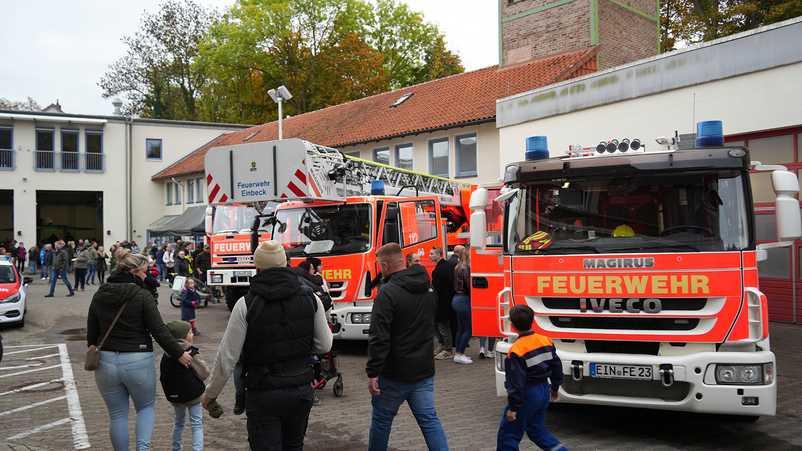 Großes Interesse beim Tag der offenen Tür der Feuerwehr Einbeck