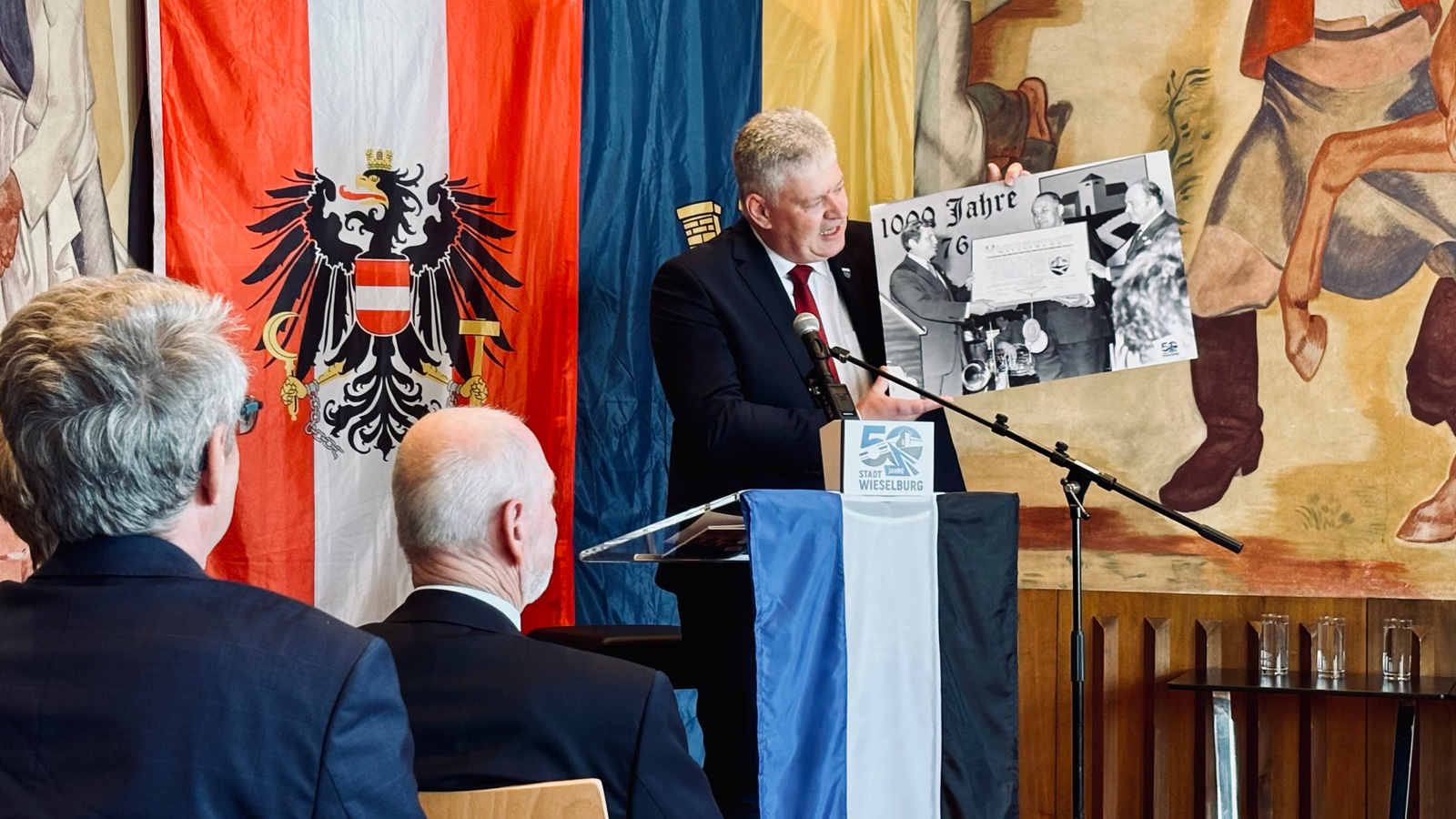 Städtepartnerschaft gelebt: Einbeck besucht Wieselburg zum großen Jubiläumsfestakt
