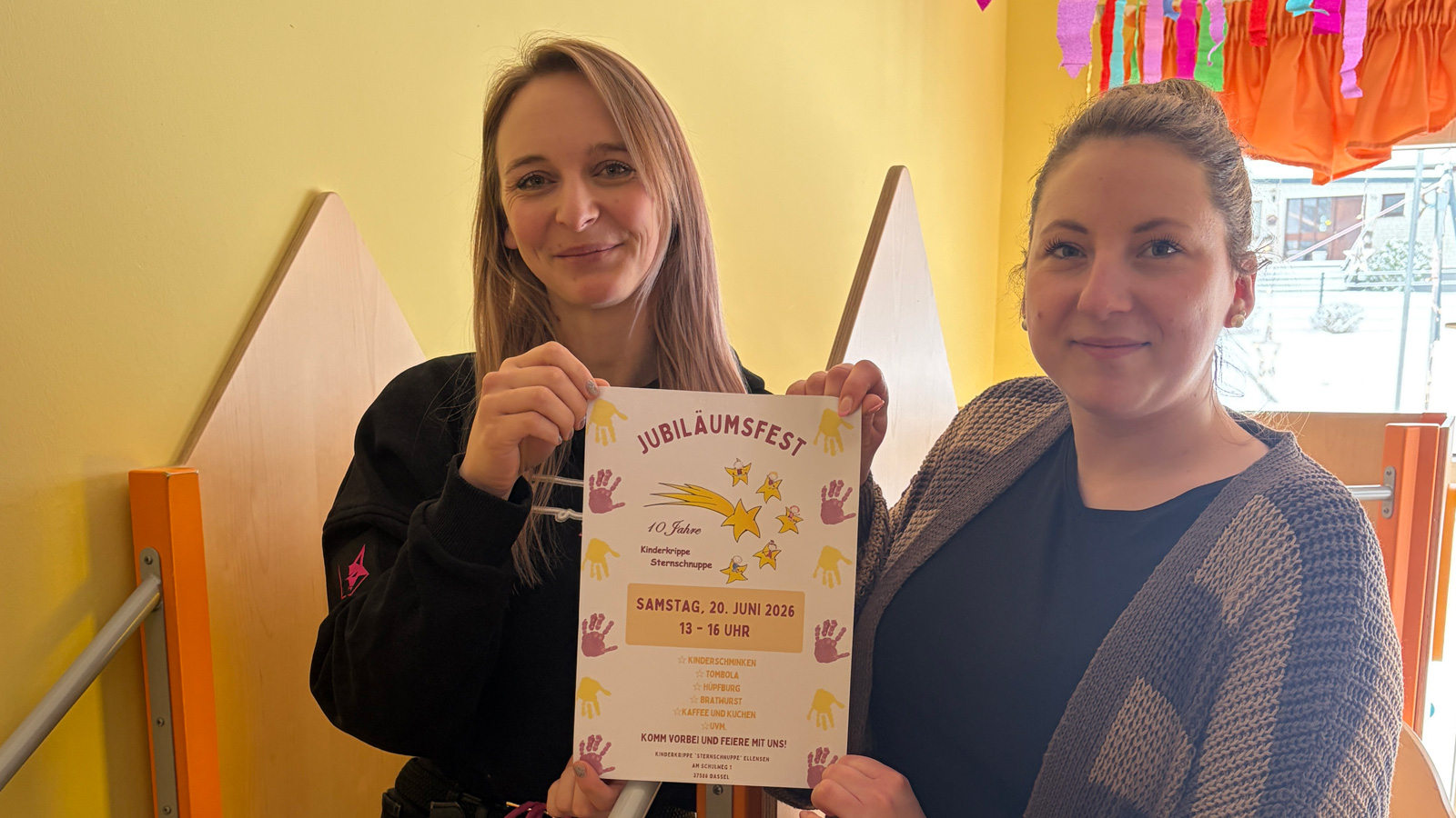 Kinderkrippe „Sternschnuppe“ in Ellensen feiert zehnjähriges Bestehen mit großem Jubiläumsfest