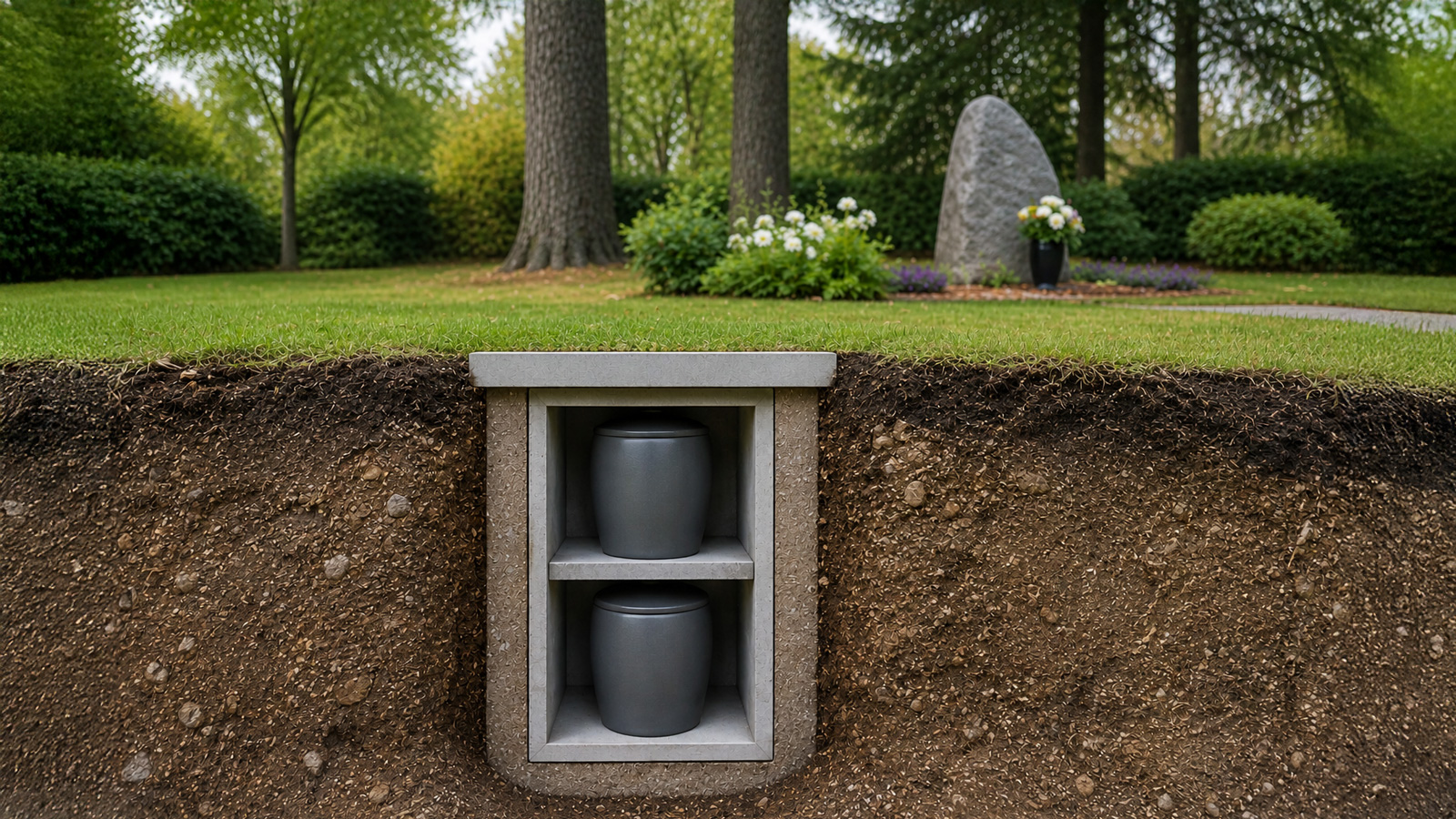 Stadt Bad Gandersheim führt neue Urnenbestattungsform auf dem Salzbergfriedhof ein