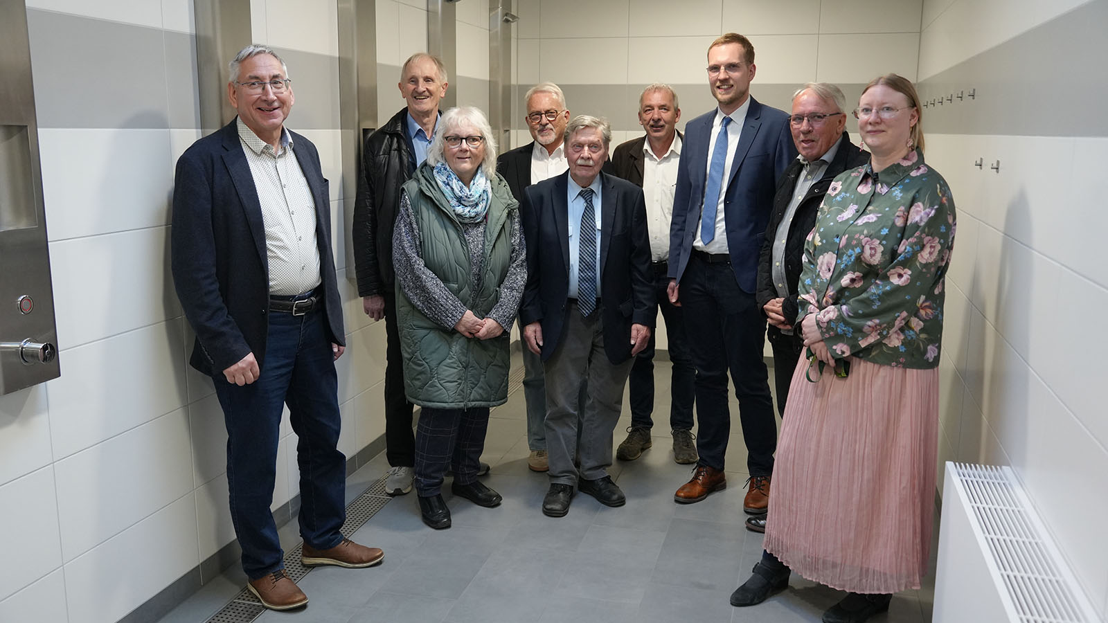 Sanitärtrakt in Markoldendorf eröffnet: Großprojekt nach Jahren voller Herausforderungen abgeschlossen