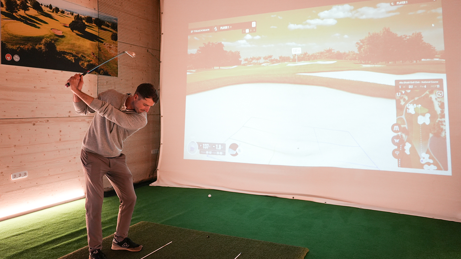 einbeck.golf erweitert Training mit moderner Simulatorhalle und präziser Analyse