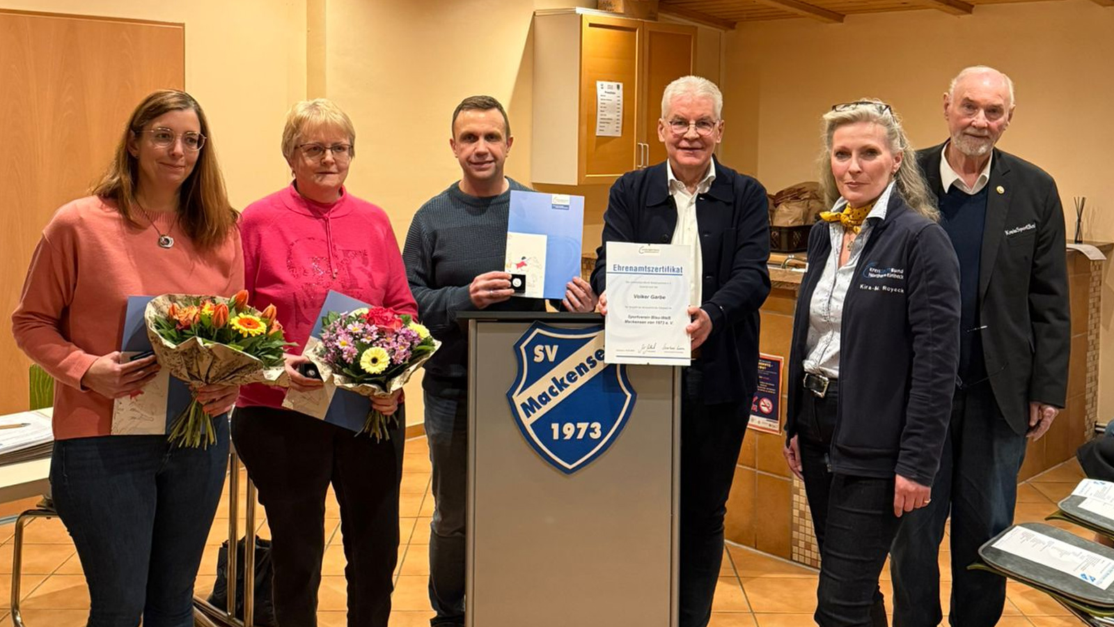 SV „Blau-Weiß“ Mackensen blickt auf arbeitsreiches Jahr: Ehrungen, Mitgliederzuwachs und neue Angebote vorgestellt