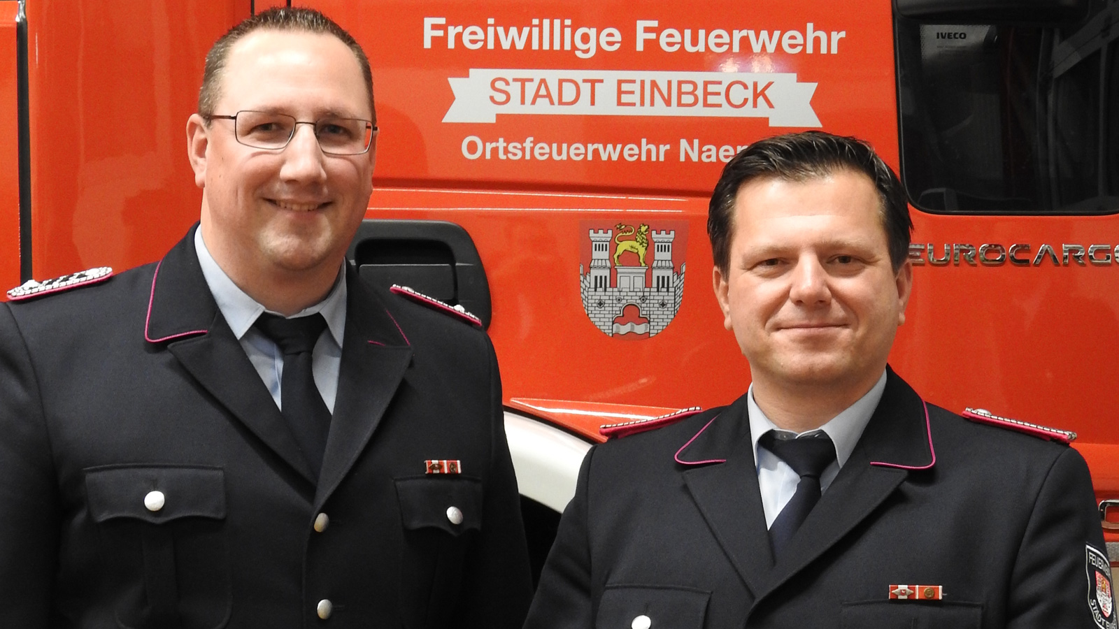 Neuer und alter Stellvertreter: Jens Jacke und René Buchhagen.