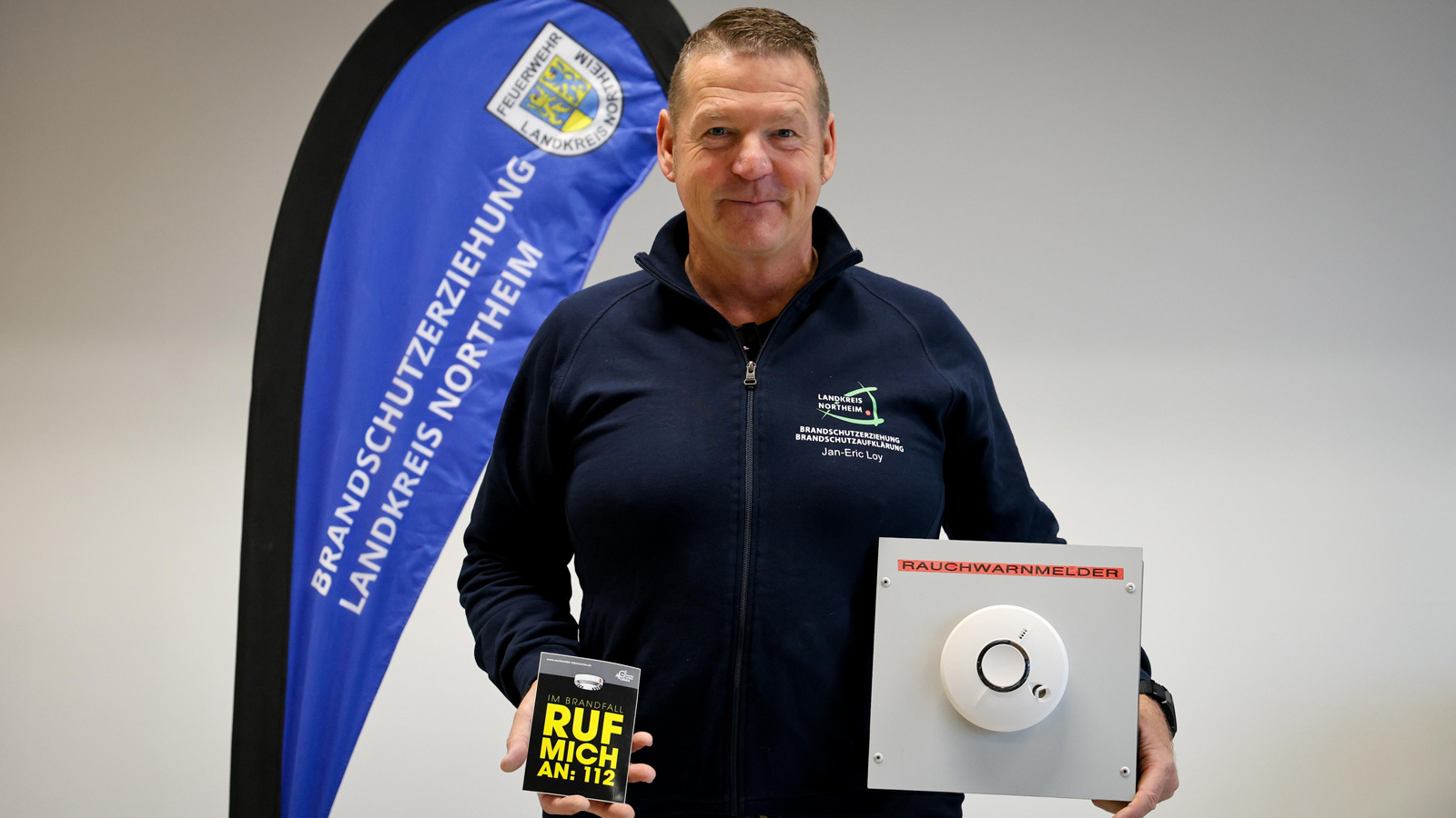 Europäischer Notruftag und Rauchmeldertag: Landkreis Northeim wirbt für schnelles und richtiges Handeln im Brandfall