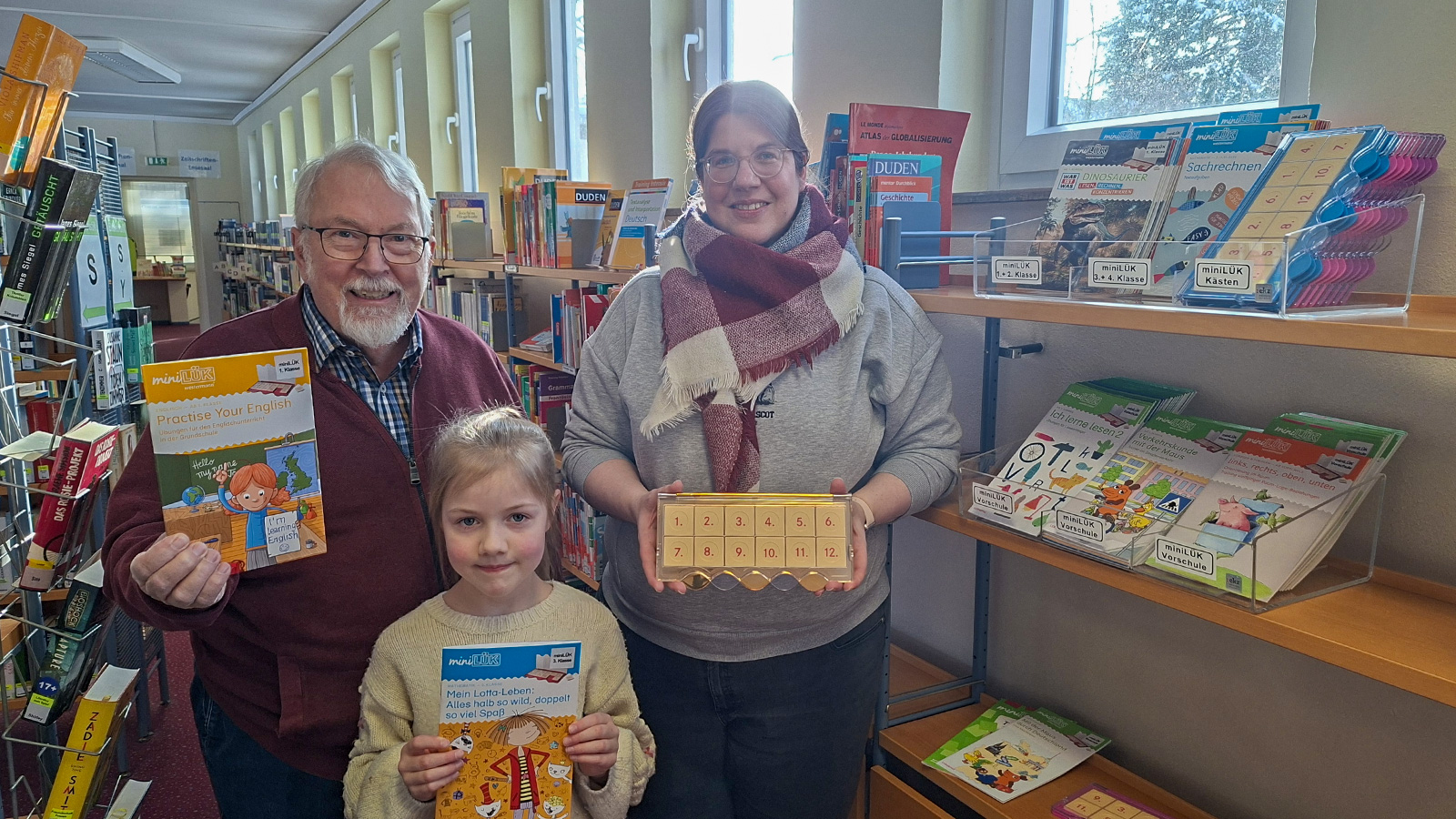 Stadtbibliothek erweitert Lernangebot mit miniLÜK für Vorschule und Grundschule