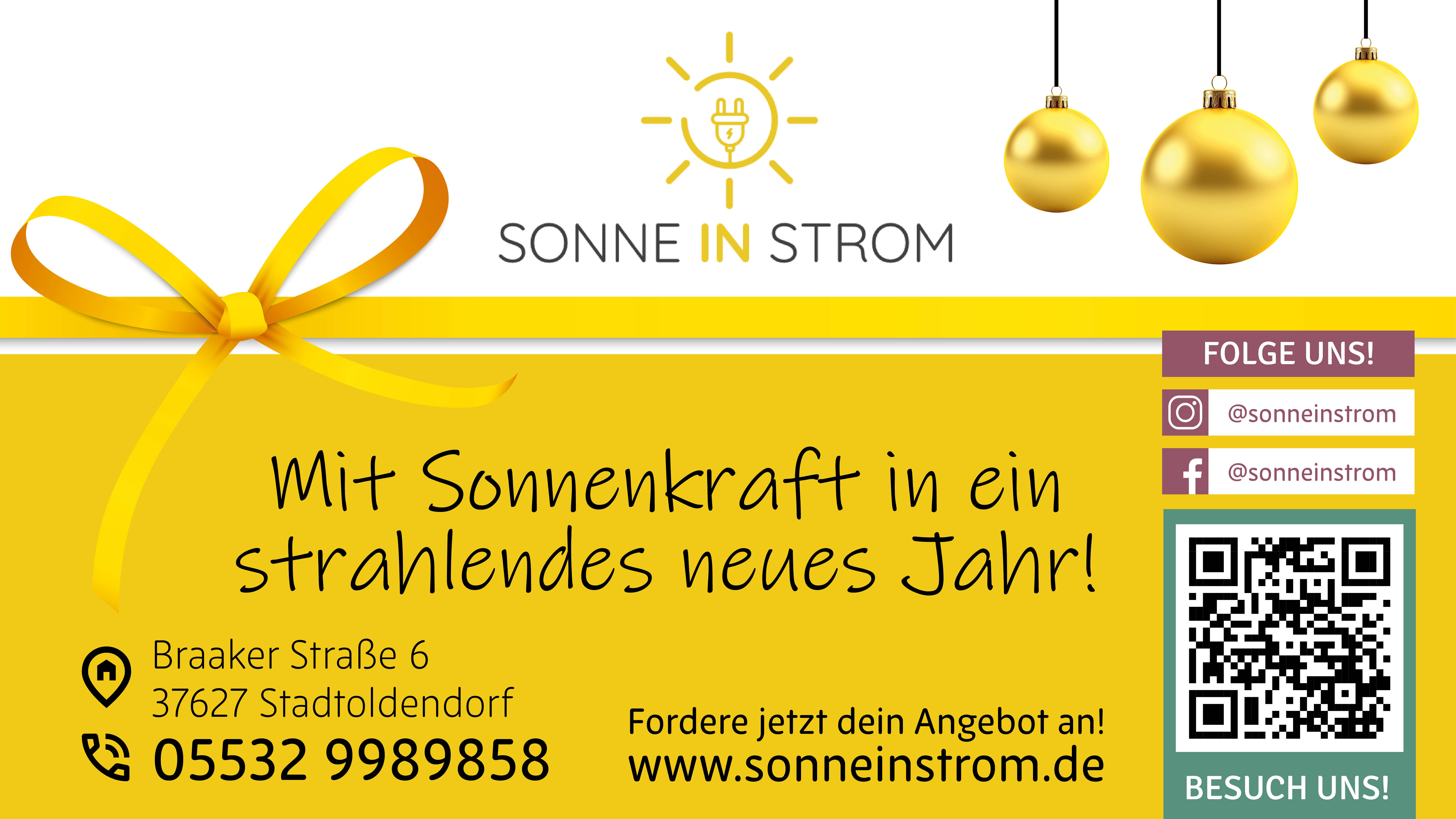 Sonne in Strom